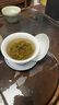 瓷都窯火景德鎮(zhèn)玲瓏瓷蓋碗茶杯不燙手家用中式陶瓷三才茶碗手繪青花瓷禮盒 蓮心福語【玲瓏】蓋碗禮盒裝 曬單實拍圖