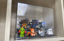 JEKO&JEKO盲盒展示盒手辦展示柜泡泡瑪特labubu展示架透明收納盒 透明白 曬單實(shí)拍圖