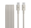 beats USB-C 轉(zhuǎn) USB-C 編織連接線 (1.5 米) - 奔涌灰 充電線手機(jī)充電線 曬單實拍圖