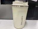 廣意 咖啡杯大容量不銹鋼帶蓋保溫隨行杯外帶車載便攜水杯小號 GY7975 曬單實拍圖