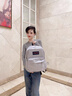 jansport杰斯伯雙肩包男女大容量電腦背包高中初中大學(xué)生書(shū)包旅行 初雪+隔層+側袋 曬單實(shí)拍圖
