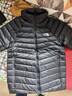 北面（The North Face）羽絨服男Thunder防潑濺700蓬鵝絨輕盈保暖戶(hù)外25秋冬上新8DX2 JK3/宇宙黑 M /170 曬單實(shí)拍圖