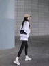 班仕利鯊魚(yú)褲打底褲女外穿高腰收腹提臀芭比褲冬加絨加厚緊身塑形瑜伽褲 黑色-雪花絨【適合5-零下10℃】 S 【適合體重75-90斤】 曬單實(shí)拍圖