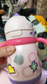 babycare兒童保溫杯嬰兒寶寶吸管水杯霸王龍不銹鋼保溫杯300ml-新舊款混發(fā) 曬單實(shí)拍圖
