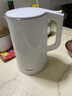 蘇泊爾（SUPOR）電水壺 雙層防燙燒水壺熱水壺1.7L 全鋼無(wú)縫內膽304不銹鋼電熱水壺大容量 SW-17J418 曬單實(shí)拍圖