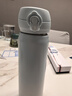膳魔師（THERMOS）保溫杯316鋼500ml男女士水杯學(xué)生教師節(jié)禮物JNL-500S漸變冰川藍(lán) 曬單實(shí)拍圖