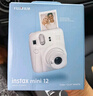 富士（FUJIFILM）立拍立得mini12即拍即得相機mini11升級款相紙一次成像拍照Mini12 薄荷綠 國際版七夕禮物 曬單實(shí)拍圖