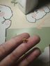 中國黃金（CHINA GOLD）黃金耳釘女士999足金雪花耳釘七夕情人節禮物送女友老婆 【京速達】耳釘約0.8g*甄選禮盒 曬單實(shí)拍圖