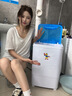 小財鴨脫水機家用甩干機大容量不銹鋼甩干桶脫水桶小型單缸單甩干衣機宿舍出租房單脫水速干熱烘干一體 尊享-Ag+銀離子|不銹鋼甩桶|仿生手洗 99%強力脫水/洗棉襖四件套/Ag+銀離抑菌除螨 曬單實(shí)拍圖
