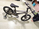 鳳凰鳳凰兒童自行車(chē)單車(chē)2-3-4-6-9-10歲男孩童車(chē)女孩小孩鎂合金腳踏車(chē) 【騎士銀】一體輪 98%裝 16寸 曬單實(shí)拍圖