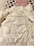 鴨鴨（YAYA）反季輕薄羽絨服馬甲女短冬季新款爆款立領(lǐng)韓版保暖馬夾外套KLZ 奶白色 XL 170/92A 曬單實(shí)拍圖
