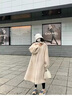 璇醇皮草外套女貂皮大衣中長(cháng)款年輕款女士皮毛一體水貂絨冬輕奢寬松 米白色毛尖款 M 90-120斤 曬單實(shí)拍圖