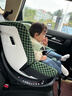 虎貝爾（HBR）E360pro新國標兒童安全座椅汽車(chē)用0-12歲i-Size棋盤(pán)格綠智能循風(fēng) 曬單實(shí)拍圖