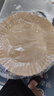 JIDAO COOK空氣炸鍋專用紙硅油紙盤紙托圓形吸油紙食物墊紙烤一次性家用 50片【復(fù)古原木】 曬單實(shí)拍圖