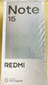 小米（MI）REDMI Note15 第三代驍龍6 金剛品質(zhì) 5800mAh大電量 IP66防塵防水 6+128 子夜黑 紅米 5G手機 曬單實拍圖