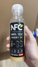 農夫山泉100%純果汁NFC蘋(píng)果香蕉混合汁300ml*10瓶整箱禮盒裝鮮果壓榨飲料 曬單實(shí)拍圖