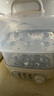 美的（Midea）【政府補貼】煮蛋器蒸蛋器 雙層家用迷你小蒸鍋 早餐 雞蛋羹自動(dòng)斷電防干燒便攜式家用MZ-ZDE2015 曬單實(shí)拍圖