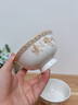 傳世瓷碗碟套裝家用景德鎮(zhèn)歐式骨瓷碗筷陶瓷器吃飯?zhí)淄氡P(pán)子中式 天鵝湖60件 60頭豪華套裝 曬單實(shí)拍圖