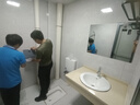小匠材高清浴室鏡子掛墻洗漱臺(tái)衛(wèi)浴鏡壁掛廁所無邊框衛(wèi)生間鏡子60*80 曬單實(shí)拍圖
