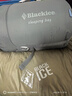 黑冰（BLACKICE）戶(hù)外露營(yíng)成人P棉睡袋輕量保暖木乃伊式單人睡袋 AT200-天空藍-L 曬單實(shí)拍圖