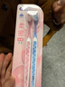 舒客寬頭櫻巧牙刷2支裝V型寬薄刷頭超軟毛護齦買2送1成人牙刷新老隨機 曬單實拍圖