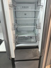 美的（Midea）417法式多門(mén)四開(kāi)門(mén)嵌入式60CM超薄一級雙變頻智能家用電冰箱MR-417WFPE流蘇銀國家補貼20% 曬單實(shí)拍圖