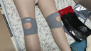 李寧（LI-NING）護(hù)膝半月板運(yùn)動(dòng)關(guān)節(jié)髕骨固定帶男女跑步登山羽毛球膝蓋護(hù)具夏季薄 曬單實(shí)拍圖