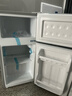 新飛冰箱小型租房用 一級能效冷 藏冷凍兩用1-2人家用小冰箱 出租房雙門(mén)電冰箱辦公室兩門(mén) 25年升級 76A128LS一級能效【帶凈味盒】銀 曬單實(shí)拍圖