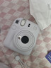 富士（FUJIFILM）instax mini12一次成像相機 立拍立得一次成像相機拍立得相機 Mini12茉莉白（90%用戶(hù)選擇） 標配（無(wú)相紙） 曬單實(shí)拍圖