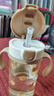 愛(ài)得利（evorie）兒童吸管杯 小學(xué)生水杯水壺Tritan防摔防漏帶手柄上學(xué)專(zhuān)用300ml  曬單實(shí)拍圖