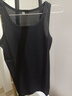 春秋吊帶背心女士大碼顯瘦外穿西裝內搭打底衫無(wú)袖百搭上衣女 【單件】黑色 XL 【111-120斤】 曬單實(shí)拍圖