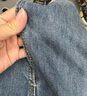 森馬[森柔牛仔]半身裙女高腰開(kāi)叉春夏牛仔直筒短裙子103124120002 曬單實(shí)拍圖