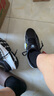 斯凱奇（Skechers）暮光鞋丨2025新品運動跑鞋男款高回彈輕質吸震綁帶休閑鞋跑步鞋 男款-黑色/灰色/BKGY 43 曬單實拍圖