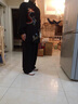 2025年秋季太極服男女刺繡龍?zhí)珮O拳八段錦練功服比賽演出練功服 黑色 S （100-120斤） 曬單實(shí)拍圖