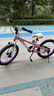 優(yōu)貝（RoyalBaby）兒童自行車5-9歲男女學(xué)生通勤鎂合金單車月亮系列 宇航員18寸粉色 曬單實拍圖