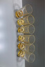 格娜斯（CRISTALGLASS）金山二兩白酒杯套裝玻璃杯家用高端酒具帶刻度分酒器小酒盅六只 曬單實(shí)拍圖