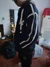 安初夏連帽棒球服夾克套裝男春秋款一整套搭配牛仔褲男裝學(xué)生三件套潮 三件套連帽棒球服卡其+黑T+牛仔 XL 數 【建議125-140斤】 曬單實(shí)拍圖