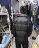 簡(jiǎn)約立領(lǐng)羽絨服男2025冬季新款輕便保暖短款韓版修身男士外套時(shí)尚 黑色 M ((體重100-120斤穿)) 曬單實(shí)拍圖
