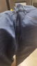 真維斯（JEANSWEST）牛仔褲男加絨2025冬季輕商直筒修身保暖牛仔長(cháng)褲男藍色加絨32 曬單實(shí)拍圖
