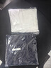 海瀾之家男士短袖汗衫男V領(lǐng)純棉100%棉舒適透氣薄款基礎打底衣2件裝 曬單實(shí)拍圖