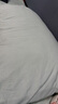 海瀾之家（HLA）枕頭纖維枕A類(lèi)家用升級立體頸椎枕成人睡覺(jué)專(zhuān)用親膚面料回彈枕芯 寶石綠-立體枕芯 中枕48*74cm一只裝/睡前高度17cm 曬單實(shí)拍圖