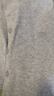 優(yōu)衣庫女裝羅紋亨利領(lǐng)T恤/長袖修身短款內(nèi)搭打底25新款479591 02 淺灰色 XL /165/92A 曬單實(shí)拍圖