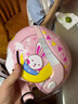 NEVA3C認證兒童頭盔男女孩夏季電動(dòng)車(chē)摩托車(chē)卡通可愛(ài)寶寶安全帽 曬單實(shí)拍圖
