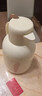 蘇泊爾（SUPOR）保溫壺家用玻璃內膽暖水壺大容量熱水瓶學(xué)生宿舍熱水壺保溫水壺 奶油白【防塵壺嘴】1.7L 曬單實(shí)拍圖