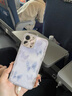 蘋(píng)果15鉆石蝴蝶殼高級感iPhone14新款13promax創(chuàng  )意12防摔保護套女 【金屬漆遠峰藍】蝴蝶 BL84876H iPhone 14 曬單實(shí)拍圖