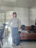 雪中飛女士短款外套2025秋季新款小香風(fēng)氣質(zhì)搖粒絨上衣 豆綠    S 155 曬單實(shí)拍圖
