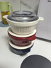 摩飛電器（Morphyrichards）絞肉機(jī)家用小型佐料機(jī)多功能碎肉切菜輔食料理機(jī)搗蒜器攪拌機(jī)MR9409 椰奶白 0.8L 曬單實(shí)拍圖