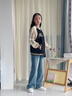 WVD女童棒球服春秋款2025新款網(wǎng)紅童裝女孩秋裝運(yùn)動(dòng)衣服大童春季外套 黑色棒球服 120 CM 曬單實(shí)拍圖