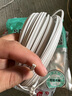 山澤電信級皮線光纖光纜 蝶形室內(nèi)單模雙芯光纖入戶線 2芯2鋼絲光纜 白色50米 FH22-50B 曬單實拍圖