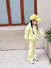 迪士尼寶寶女童秋裝外套套裝2025寶寶新款洋氣兒童套裝休閑春秋連帽兩件套 綠色 【套裝】 100 建議90-100cm1歲半-2歲 曬單實拍圖